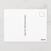 Oude priestertijd en Baby nieuwjaarskopie  1909 Briefkaart (Achterkant)