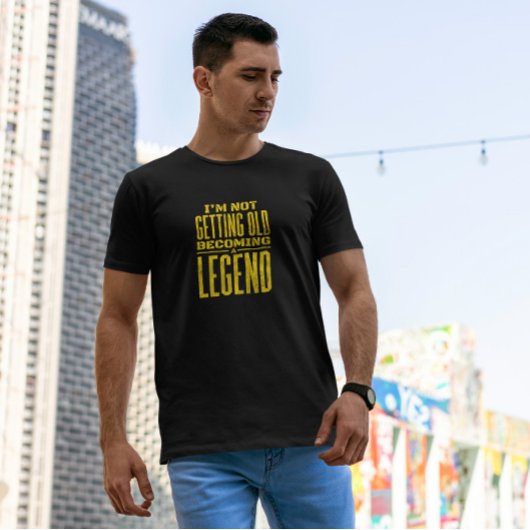 Oude prijsopgave voor Legend T-shirt
