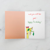 Oude Prinses in Kaarten van de Verjaardag van de (Binnen)