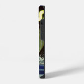 Oude Product Blik Label Kunst, Kingfish Asperges iPhone Hoesje (Linkerkant)
