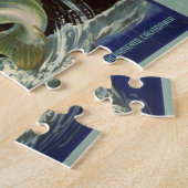 Oude productbliklabelkunst, Kingfish Asperges Legpuzzel (Zijkant)