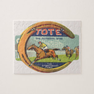 Oude Productlabel Kunst, Tote Sportsman's Tonic Legpuzzel