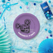 Oude projector — 70e verjaardag Papieren Bord (Feest)