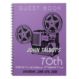 Oude projector - 70e verjaardag van GuestBook Notitieboek