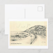 Oude Promenade van Aberystwyth Briefkaart (Voorkant / Achterkant)