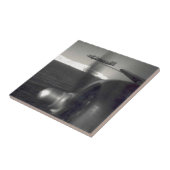 Oude prop PLanes over oceaan Tegeltje (Zijkant)