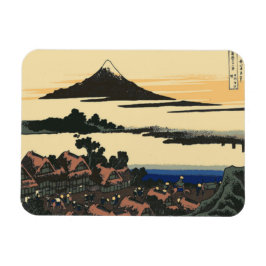 Oude provincie Kai | Katsushika Hokusai tekening Magneet