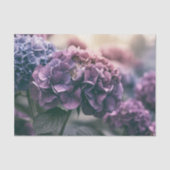 Oude Pruim Paarse Hortensia Decoupage Tissuepapier (Voorkant)