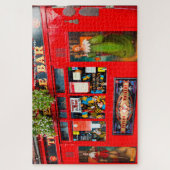 Oude pubs in Dublin. Ierland legpuzzel (Verticaal)