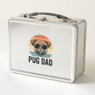 Oude Pug Vader Gravure Hond Liefhebber Ontwerp_1