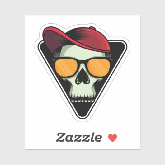 Oude punkers sterven nooit sticker (Vel)