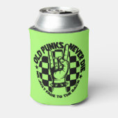 Oude PUNKS sterven nooit Punk Rock Music Legend Cu Blikjeskoeler (Blikje Achterkant)