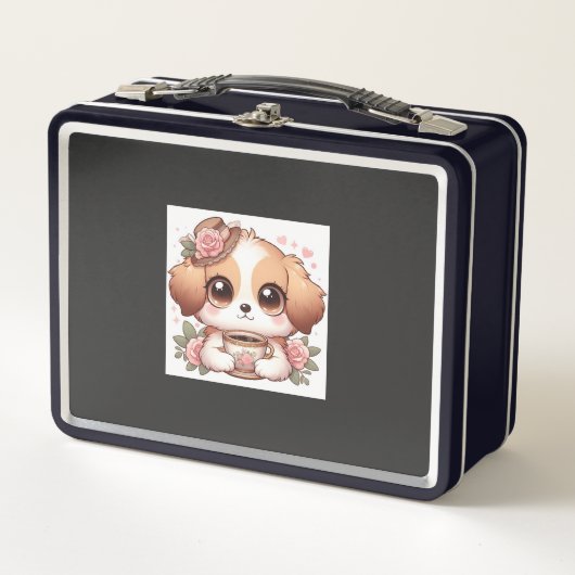 Oude Puppy met Thee (Voorkant)