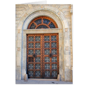 Oude Quarter Barcelona-deur - Blanco binnenkaart