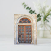 Oude Quarter Barcelona-deur - Briefkaart (Staand voorkant)