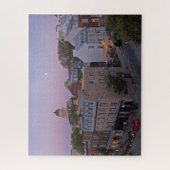 Oude Quebec City op Twilight Design Puzzle Legpuzzel (Verticaal)