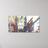 Oude Quebec City Waterverf Print #1 (Voorkant)