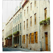 Oude Quebec Stad Douchegordijn (Voorkant)