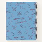 Oude QUIDDITCH™-Schetspatroon Notitieboek (Achterkant)