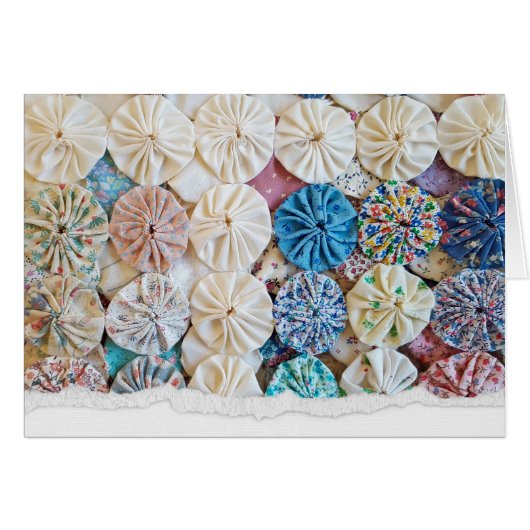 Oude Quilt Pattern voor Birthday (Voorkant Horizontaal)