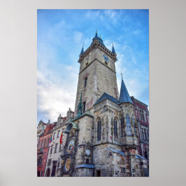 Oude Raadhuis, Praag, Tsjechië Poster