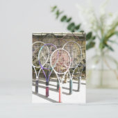 Oude racks briefkaart (Staand voorkant)