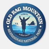 Oude Rag Berg (V) Magneet (Voorkant)