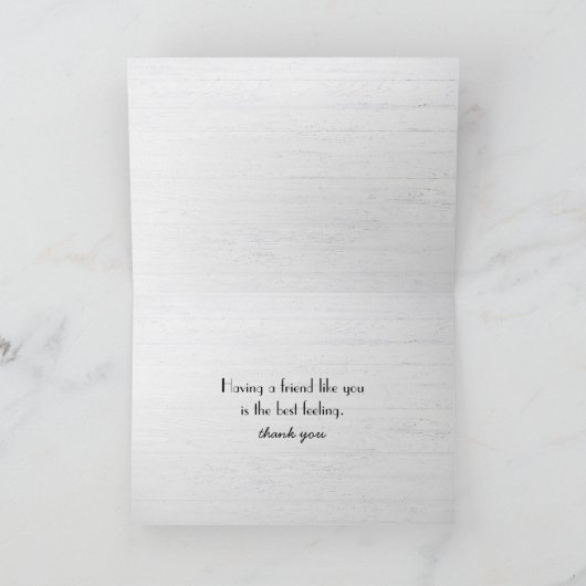 Oude rag pop dankbaarheid kaart (Binnen)