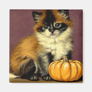 Oude-Ragdoll Halloween-kat Magneet