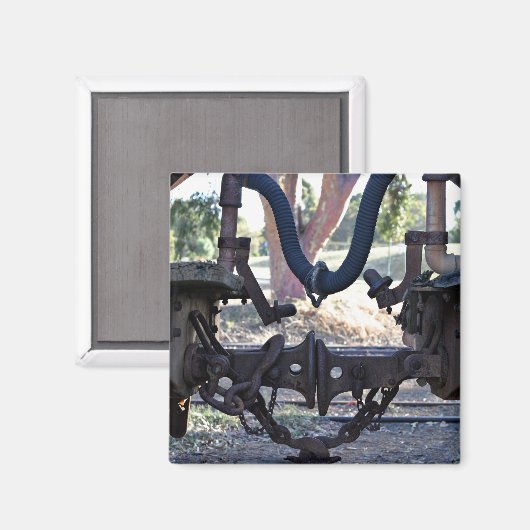 Oude Railcar buffers Magneet (Voorkant / Achterkant)