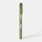 Oude Raketblad Patroon iPhone 16 Hoesje (Rechterkant)