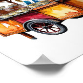 Oude ramenkar poster (Hoek)