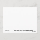 oude recept-kaart briefkaart (Achterkant)