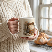 Oude Receptendoos Cottage Keuken Koffiemok