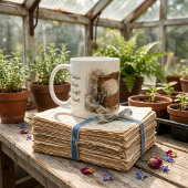 Oude Receptendoos Cottage Keuken Koffiemok