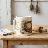 Oude Receptendoos Cottage Keuken Koffiemok