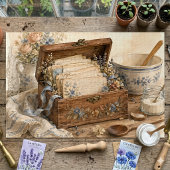Oude Receptendoos Cottage Keuken Legpuzzel