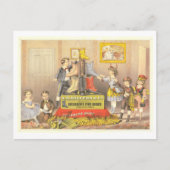 Oude reclame voor fijne kinder schoenen briefkaart (Voorkant)