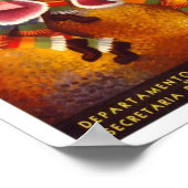 Oude Reclameposters Reizen Mexico Poster (Hoek)