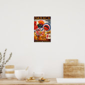 Oude Reclameposters Reizen Mexico Poster (Keuken)