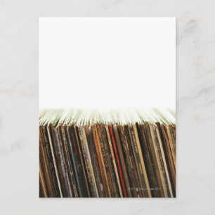 Oude records briefkaart