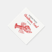 Oude Red Lobster #1 Tekening Servet (Hoek)