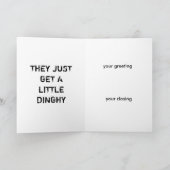 Oude redders sterven nooit Wenskaart Kaart (Binnen)