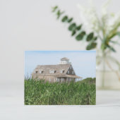 Oude reddingspost Buitenbanken NC Briefkaart (Staand voorkant)