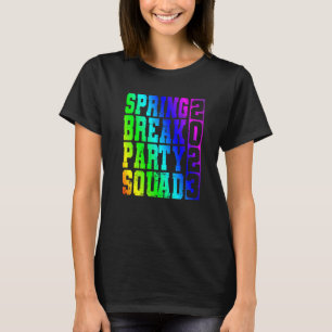 Oude Regenboog Lente Break Feestploeg 2023 T-shirt