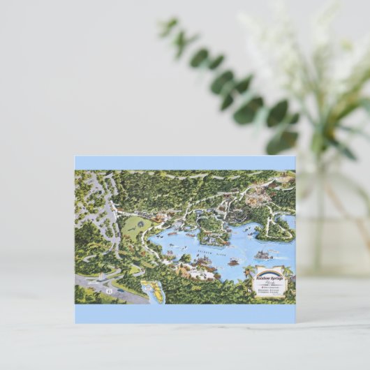 Oude Regenboogbron Florida  Briefkaart (Staand voorkant)