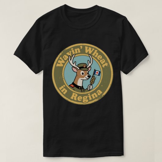Oude Regina Saskatchewan Tarwe T-shirt (Design voorkant)