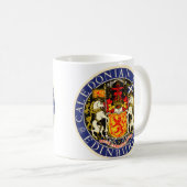 Oude Reis Caledonian Hotel Edinburgh Schotland Koffiemok (Voorkant rechts)