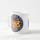 Oude Reis Caledonian Hotel Edinburgh Schotland Koffiemok (Voorkant links)