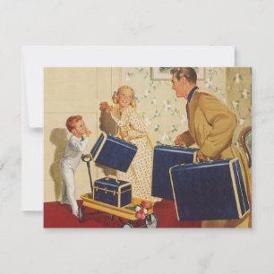 Oude Reis, Gezinshereniging Feestje Kaart